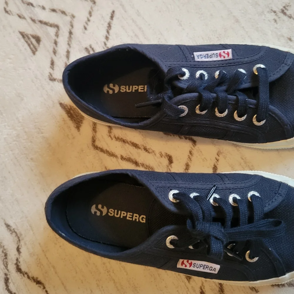Superga Canvas Sneakers Size 6 - Picture 5 of 10